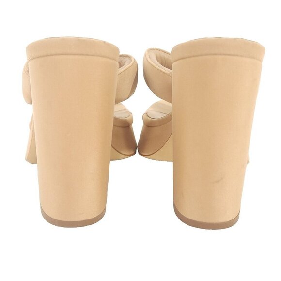 Gia Borghini Gia 17 Heeled Sandals Size 40 10 Women's Tan $495 - Picture 6 of 11